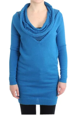 Costume National WoMens scoopneck sweater material_Acrylic - Size Small