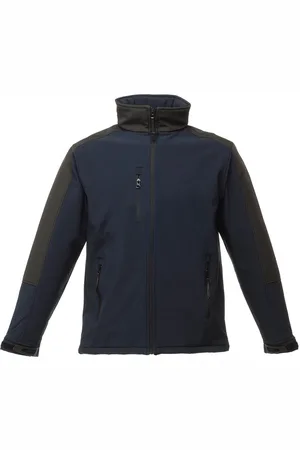 Regatta Mens Hydroforce 3-layer Membrane Waterproof Breathable Softshell Jackets - - Size Medium