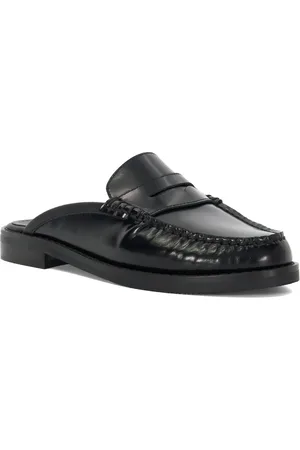 Dune Womens Ladies Goya - Snaffle Trim Backless Loafers - - Size UK 6