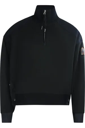 Parajumpers Womens Quarter Zip Turtleneck Fleece Sweatshirt Cotton - Size Small
