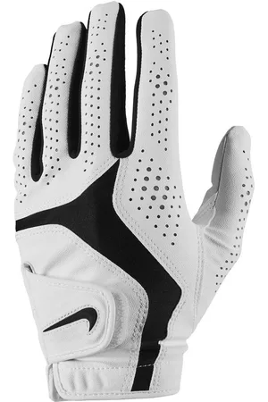 Nike Mens Dura Feel X Synthetic Leather 2024 Left Hand Golf Glove ( /Black) - Size Medium/Large