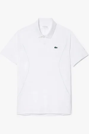 Lacoste Mens Sport Tennis x Novak Djokovic Regular-Fit Polo Shirt in - Size 2XL