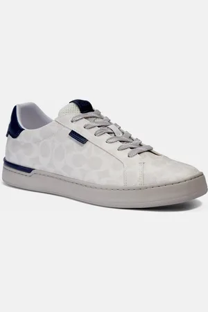 Coach Mens Lowline Signature Low Top - - Size UK 8