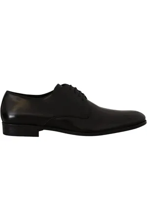 Dolce & Gabbana Mens Leather Lace Up Formal Derby Shoes - Size 39.5 EU/IT