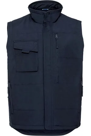 Russell Athletic Mens Heavy Duty Gilet (French ) - Size Small