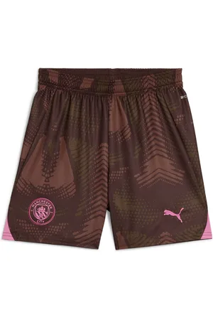 PUMA Boys Manchester City 24/25 Goalkeeper Shorts - - Size 9-10Y