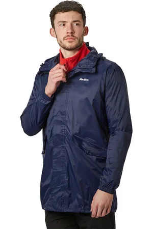 Peter Storm Mens Parka-In-A-Pack Waterproof Jacket, Raincoat for Walking & Hiking - Polyamide - Size X-Large