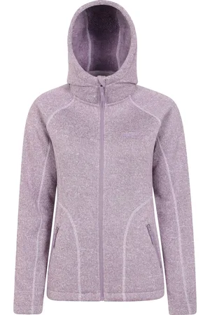 Mountain Warehouse Womens/Ladies Nevis Faux Fur Lined Full Zip Hoodie - Size 6 UK