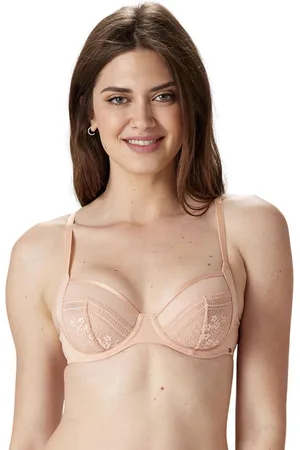Pretty Polly Womens LPAXF3 Botanical Lace Balconette Bra - - Size 32D