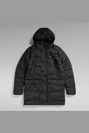 G-Star Mens G-Star RAW Whistler Hooded Parka - - Size Medium