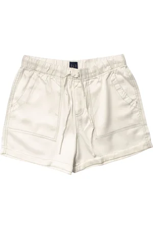 GAP Womens Tencel Relaxed Shorts - Linen - Size Small