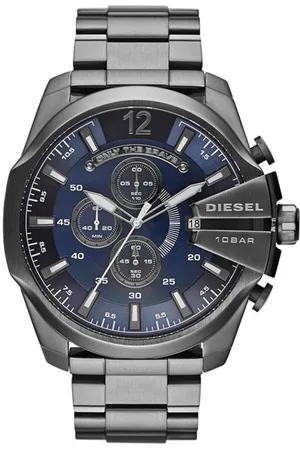 Diesel Mens Mega Chief Chronograph Watch DZ4329 - Metal - One Size