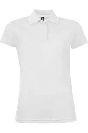 Sols Womens/Ladies Performer Short Sleeve Pique Polo Shirt - Size Large
