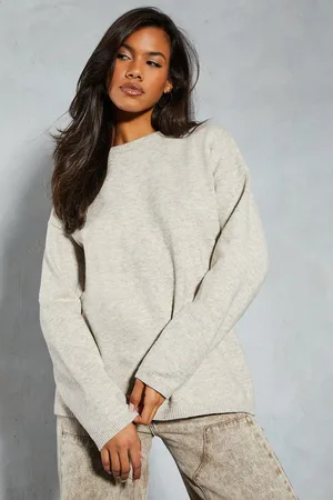 MissPap Womens Premium Knitted Mohair Oversized Jumper - - Size Small