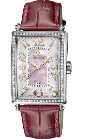 Gevril WoMens 6208RV Glamour Automatic Pink Diamond Watch - - One Size