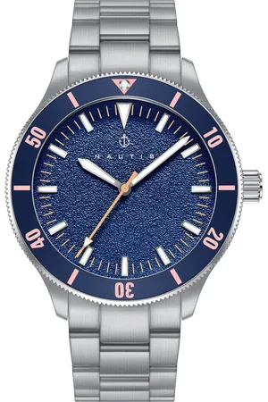 Nautis Mens Deacon Bracelet Watch - Stainless Steel - One Size