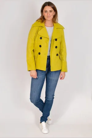 Daniel Hechter Womens Double Breasted Peacoat - - Size 8 UK