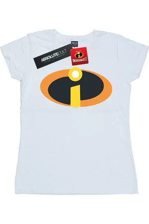 Disney Womens/Ladies The Incredibles Costume Logo Cotton T-Shirt - Size Large