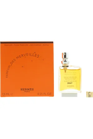 Hermès Womens Eau Des Merveilles Pure Parfum 7.5ml Refill Spray for Her - One Size