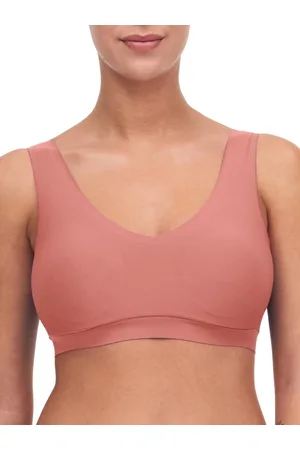 Chantelle Womens SoftStretch V-Neck Jersey Crop Top - Polyamide - Size XL/2XL