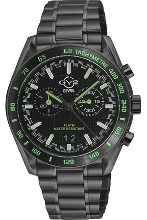 GV2 by Gevril 42904B Mens Freccia Chronograph Swiss Quartz Watch - - One Size