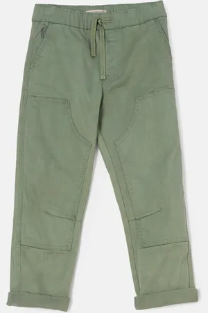 Angel & Rocket Boys Jace Stitch Detail Washed Trouser - Size 3Y