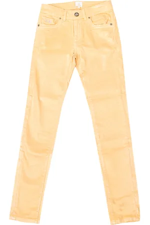 La Martina Womens Shiny stretch pants with skinny-cut hems JWT010 woman - Cotton - Size 32 (Waist)