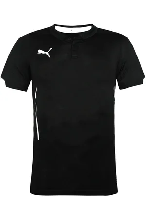 PUMA Active Short Sleeved T-Shirt Gym Running Tight Top - Mens - Size X-Large