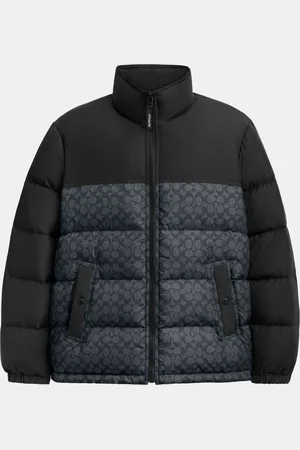 Coach Mens Signature Down Jacket - - Size Large