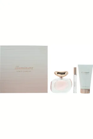 Vince Camuto Womens Illuminare Eau de Parfum 100ml, Rollerball 10ml + Body 150ml - One Size