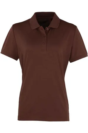 Premier Womens/Ladies Coolchecker Pique Polo Shirt - Size 16 UK