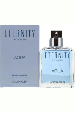 Calvin Klein Mens Eternity Aqua 200ml Eau de Toilette Spray for Men - One Size