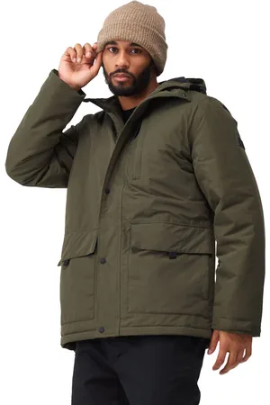 Regatta Mens Salinger IV Waterproof Fur Trim Parka Jacket - - Size Small