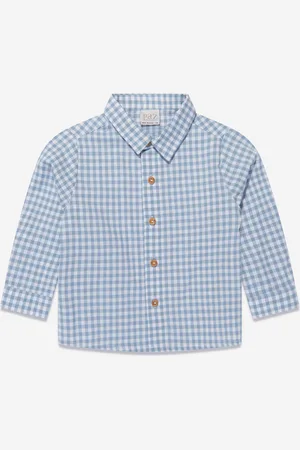 PAZ RODRIGUEZ Boys Check Shirt in - Size 1Y
