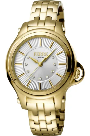 Ferre Womens Ladies Silver Dial GP Watch - - One Size