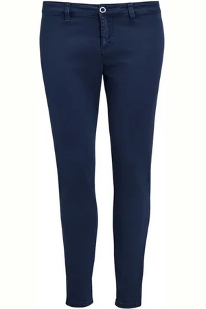 Sols Womens/Ladies Jules Chino Trousers (French Navy) - - Size 8 UK