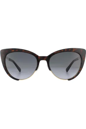 Moschino Womens Sunglasses MOS040/S 086 9O Dark Havana Grey Gradient - Metal - One Size