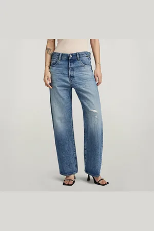 G-Star Womens G-Star RAW Bowey Ankle Boyfriend 3D Jeans - Leather - Size 29W/30L