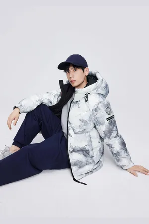 Bosideng Mens Classic Down Jacket with Hood - - Size Large