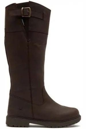 Chatham BROOKSBY Womens Leather Riding Boots Dark - Size UK 7