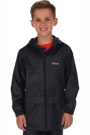 Regatta Boys Kids Storm break Waterproof Jacket - - Size 5-6Y