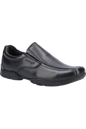 Hush Puppies Elijah Junior School Shoe MEMORY FOAM Boys - Leather - Size 1 Infant (UK Shoe)