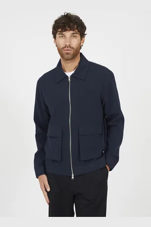 Brave Soul Mens Patch Pocket Harrington Jacket - Size Small