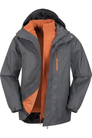 Mountain Warehouse Mens Bracken Extreme 3 in 1 Waterproof Jacket - Size X-Small