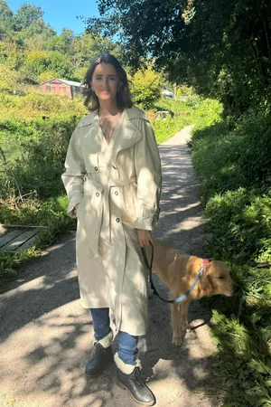 Next Womens Double Breasted Trench Coat - - Size 10 UK