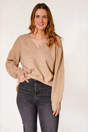 ONLY Womens Supersoft Ribbed Trim Jumper - - Size X-Large