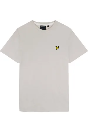 Lyle & Scott Mens Chunky Slub T-Shirt in Cotton - Size Large