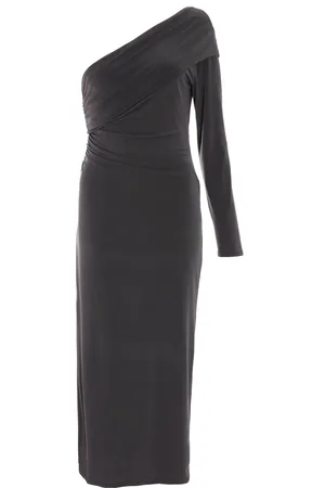 Quiz Womens One Sleeve Bodycon Midaxi Dress - Size 16 UK