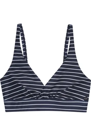 Regatta Womens/Ladies Paloma Stripe Textured Bikini Top ( /White) - Size 18 UK