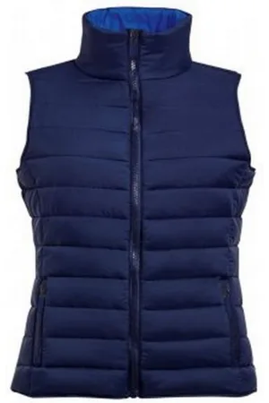 Sols Womens/Ladies Wave Padded Water Repellent Bodywarmer/Gilet - Size Large